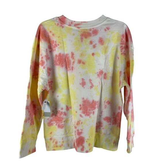 BP. Womens Tie-Dye Crewneck Long Sleeve Pullover Sweatshirt S - Picture 2 of 6